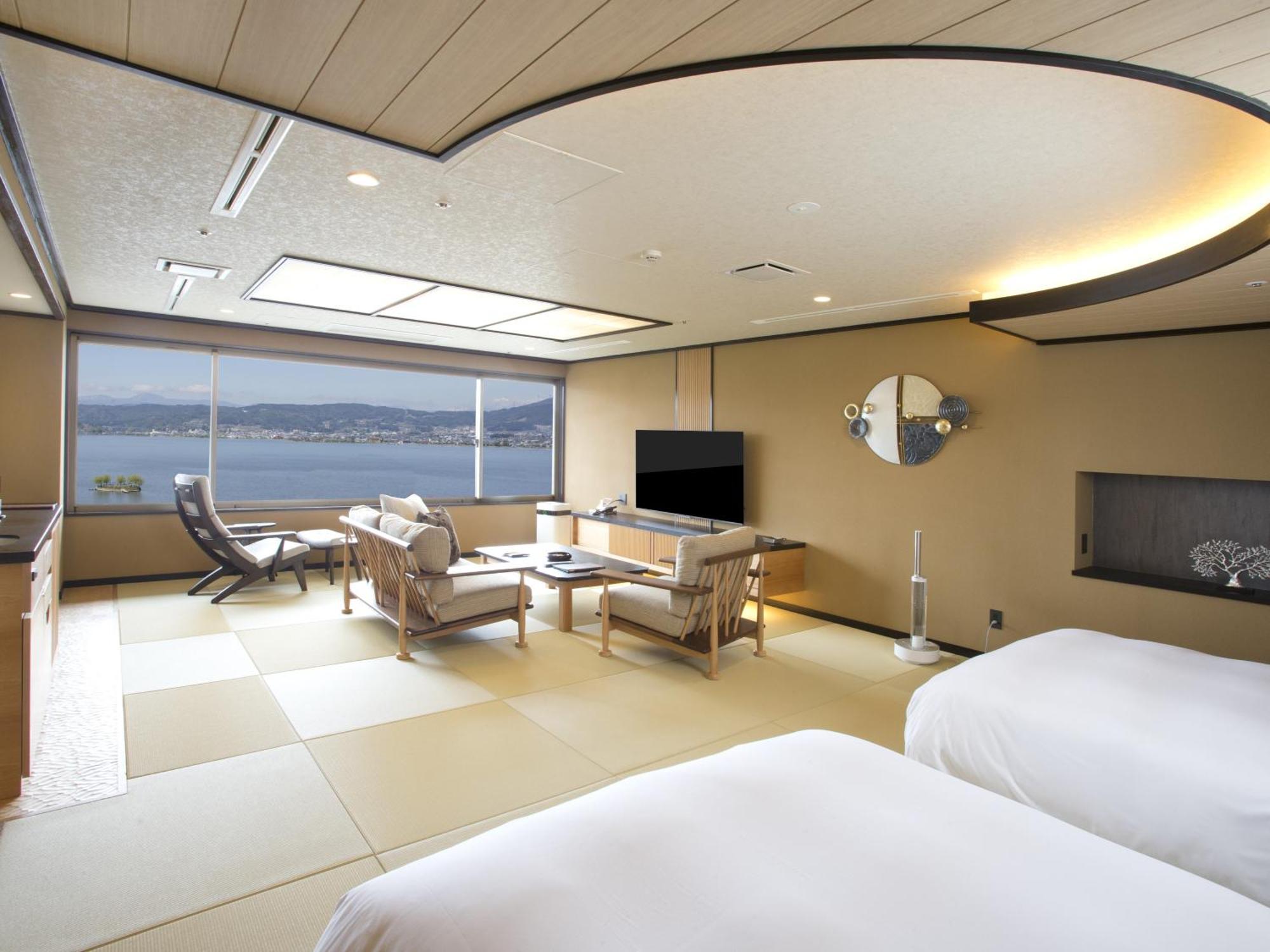 Hotel Hamanoyu à Suwa  Extérieur photo
