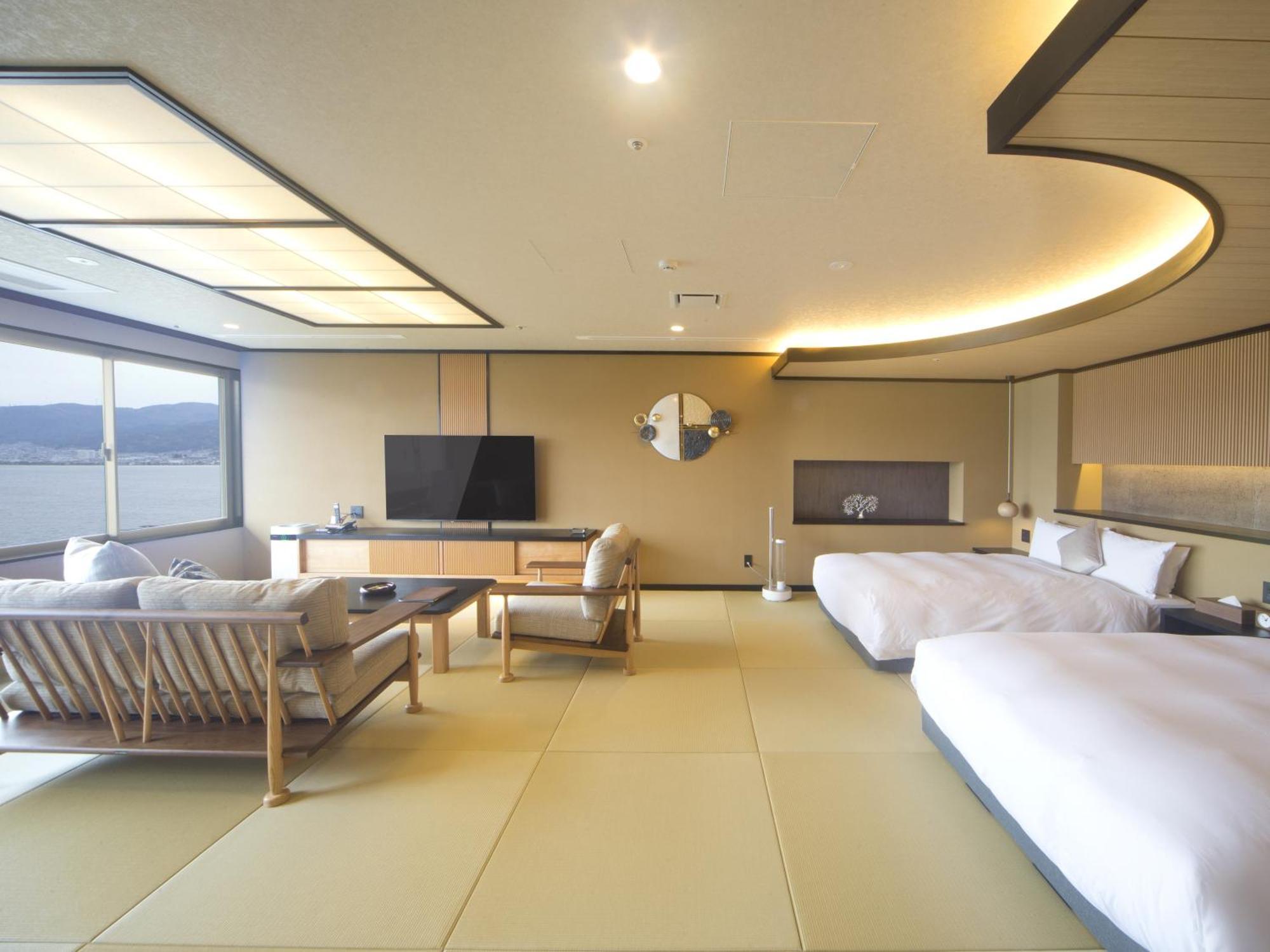 Hotel Hamanoyu à Suwa  Extérieur photo