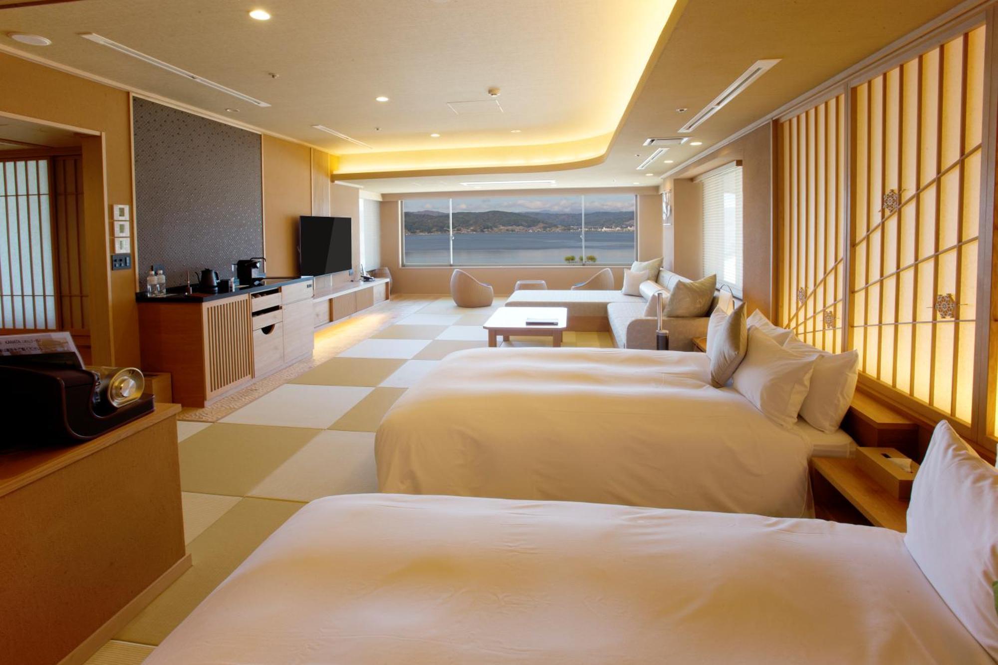 Hotel Hamanoyu à Suwa  Extérieur photo