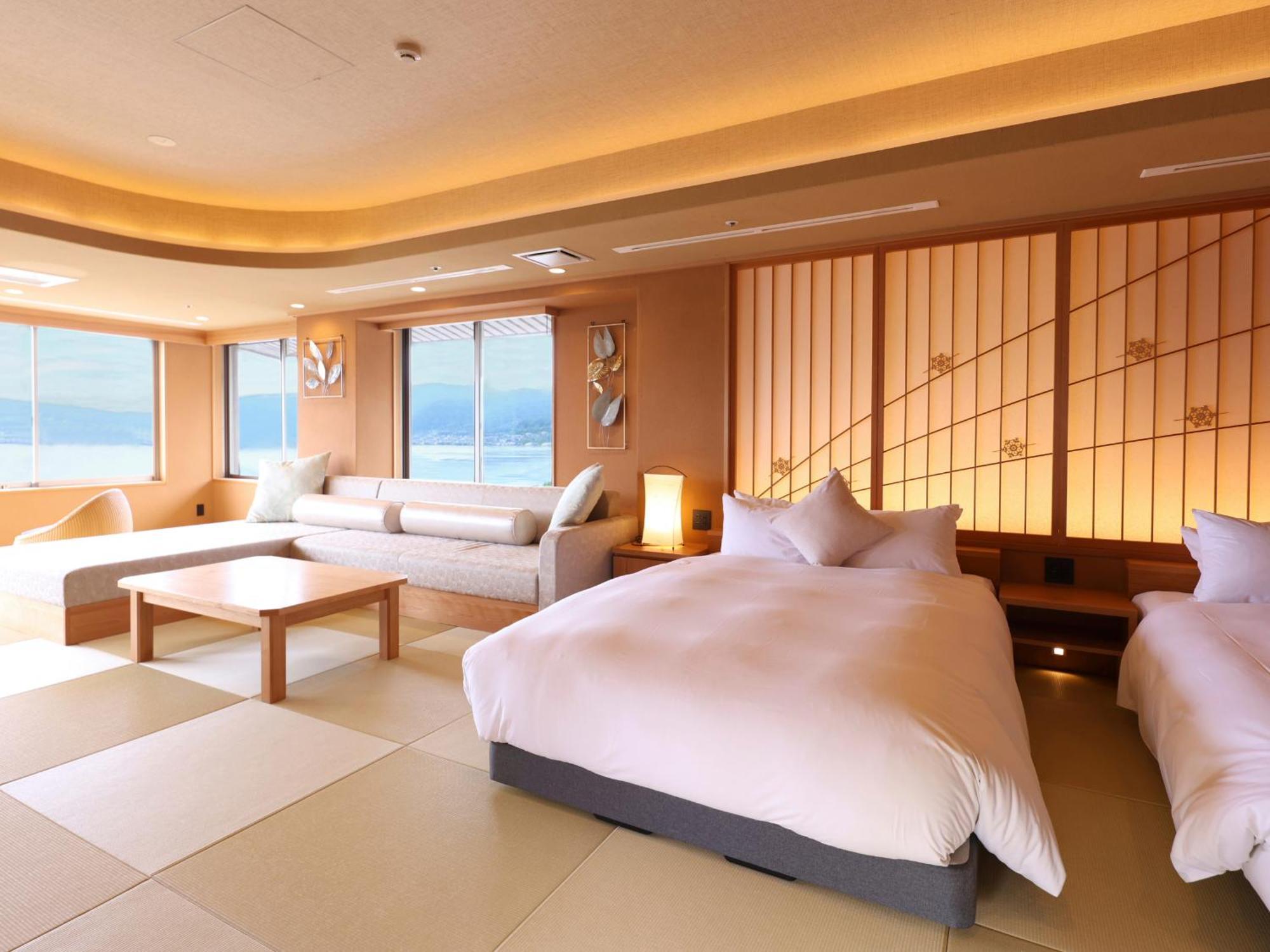 Hotel Hamanoyu à Suwa  Extérieur photo